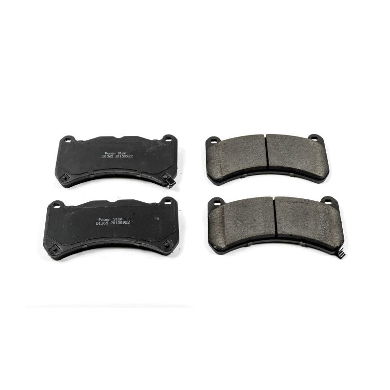 Power Stop 13-14 Ford Mustang Front Z16 Evolution Ceramic Brake Pads Main image