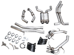 AWE Tuning 21-23 Audi C8 RS6/RS7 SwitchPath Cat-Back Exhaust - Diamond Black Tips