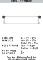 CSF 05-11 Porsche Boxster (987) / 05-11 Porsche 911 Carrera (997) Center Radiator (view 7)