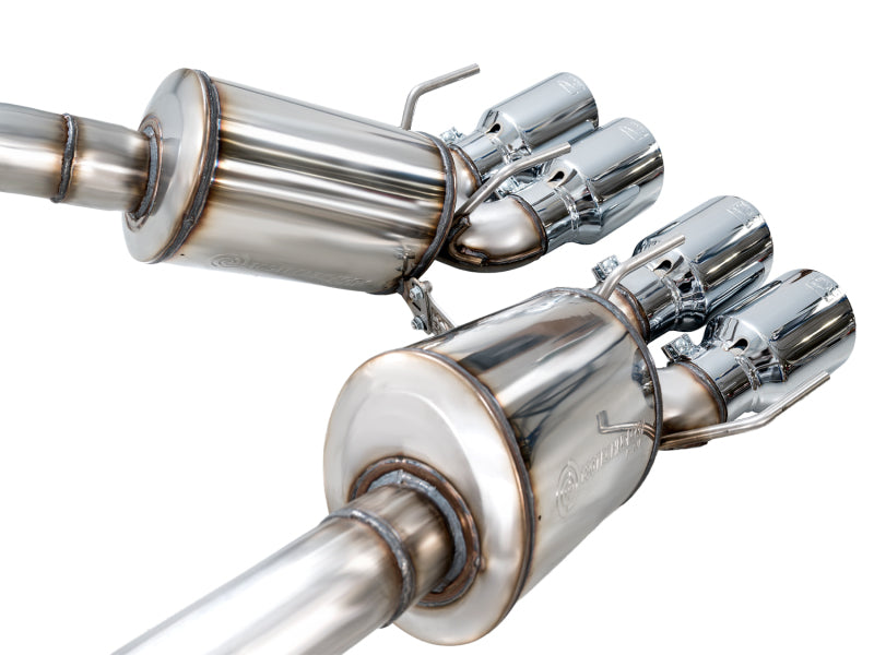 AWE Tuning 05-07 C6 Chevrolet Corvette 6.0L Touring Edition Axle-Back Exhaust w/ Chrome Silver Tips (view 14)