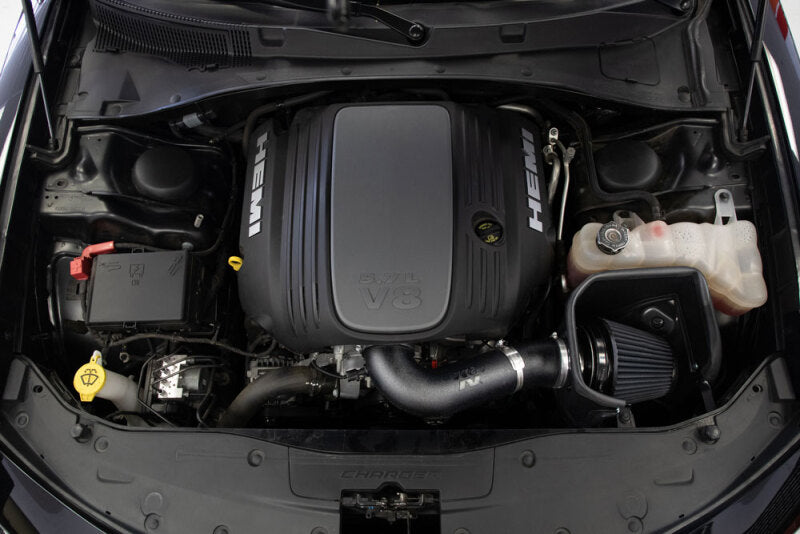 K&N 05-19 Dodge Magnum V8 5.7L/6.1L DRYFLOW Performance Air Intake System (view 4)