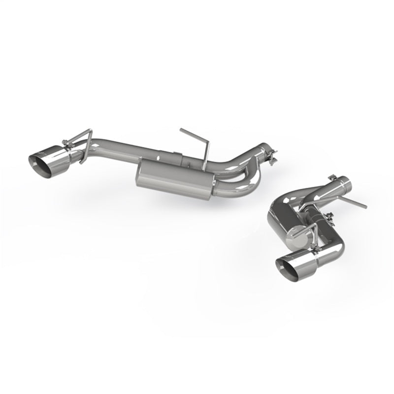 MBRP 16-19 Chevrolet Camaro 2.5in T304 Non NPP Axle Back Exhaust System - 4in Dual Wall Tips (view 2)