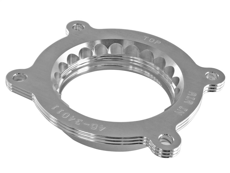 aFe Silver Bullet Throttle Body Spacer 14 Chevrolet Corvette V8 6.2L Main image