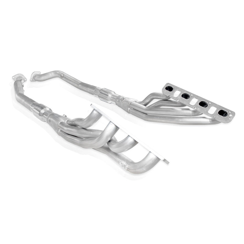 Stainless Works 2012-17 Jeep Grand Cherokee 6.4L Headers 1-7/8in Primaries 3in High-Flow Cats Secondary image