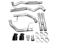 AWE 2024 Ford Mustang GT Fastback S650 RWD Track Edition Cat-Back Exhaust w/ Dual Diamond Black Tips