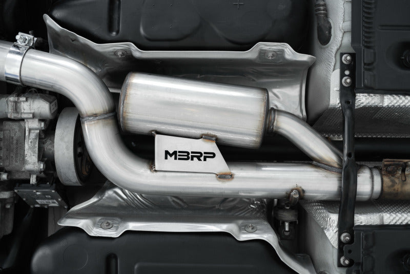 MBRP 15-19 VW Golf R MK7/MK7.5 3in T304 Cat Back Exhaust w/ Carbon Fiber Tips (view 13)