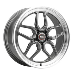 Weld S108 22X9 Laguna 5X115 ET20 BS5.75 Gloss Gun Diamond Lip 71.5