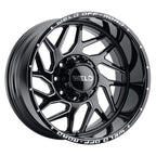 Weld Off-Road W117 20X9 Fulcrum 6X135 6X139.7 ET00 BS5.00 Gloss Black MIL 106.1 (view 3)