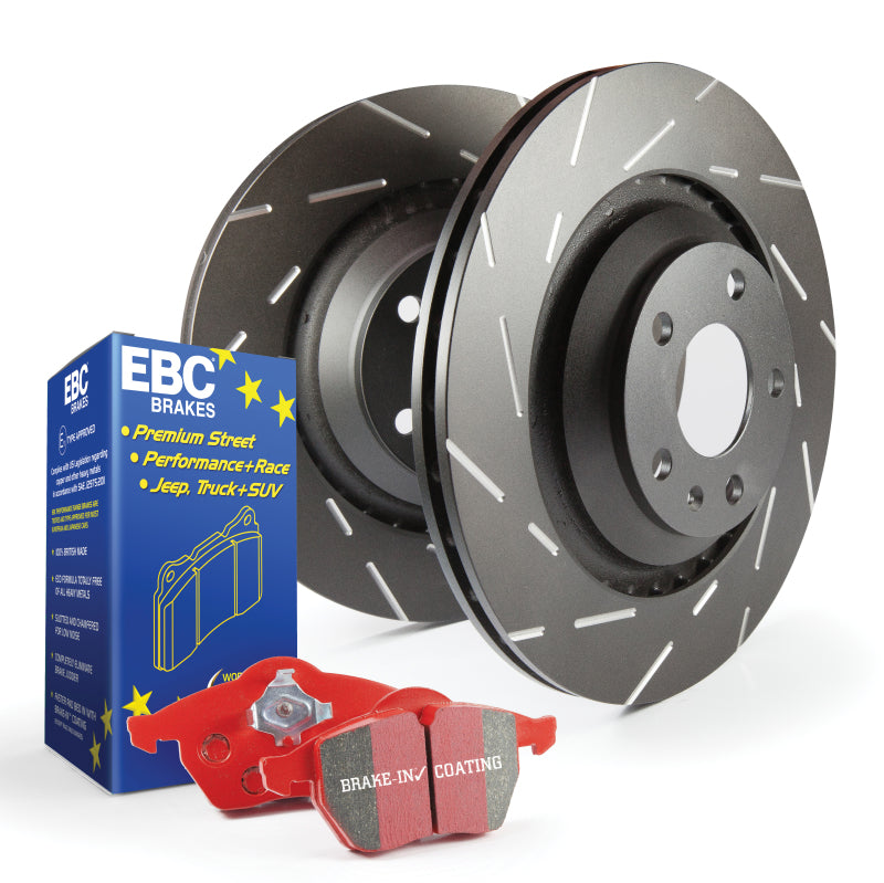 EBC S4 Kits Redstuff Pads and USR Rotors (view 2)