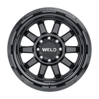Weld Stealth 20x9 / 8x180 / 5.01 BS / 124.3 HB - Gloss Black - Non-BL Wheel (view 3)