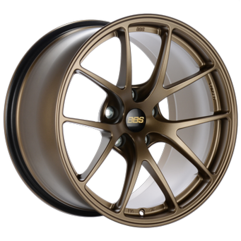 BBS RI-A 18x10.5 5x120 ET25 PFS Satin Bronze Wheel -82mm PFS/Clip Req Main image
