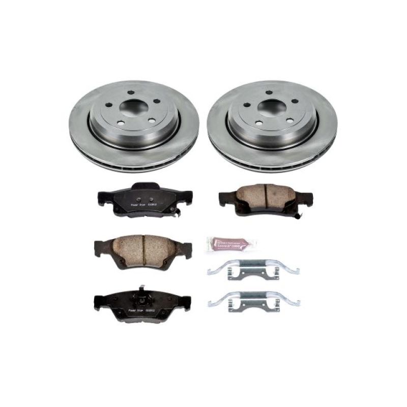 Power Stop 11-19 Dodge Durango Rear Autospecialty Brake Kit Main image