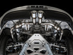 AWE Tuning Porsche 718 Boxster / Cayman Touring Edition Exhaust - Chrome Silver Tips (view 4)