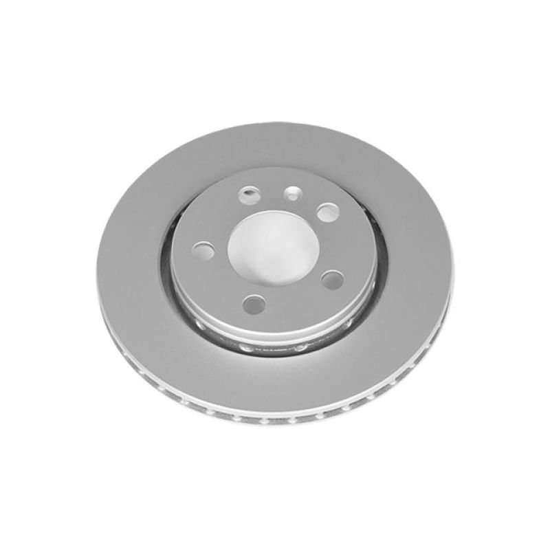 Power Stop 00-06 Audi TT Quattro Rear Evolution High Carbon Geomet Coated Rotor Main image