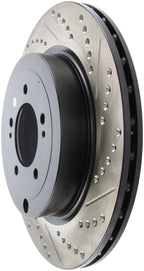 StopTech Slotted & Drilled Sport Brake Rotor (view 9)