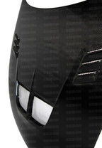 Seibon 09-12 Nissan 370z/Fairlady Z (Z34) BD-style Carbon Fiber Hood (view 4)