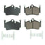 Power Stop 17-18 Porsche 718 Boxster Rear Z17 Evolution Ceramic Brake Pads w/Hardware