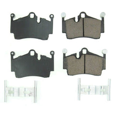 Power Stop 17-18 Porsche 718 Boxster Rear Z17 Evolution Ceramic Brake Pads w/Hardware