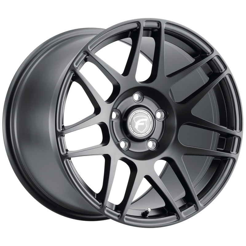 Forgestar F14 Drag 18x8.0 / 5x120 BP / ET15 / 5.125in BS Satin Black Wheel (view 2)