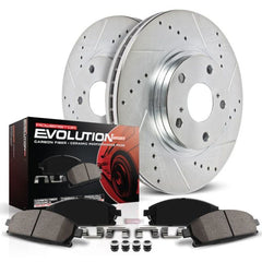 Power Stop 15-20 Dodge Charger Front Z23 Evolution Brake Kit
