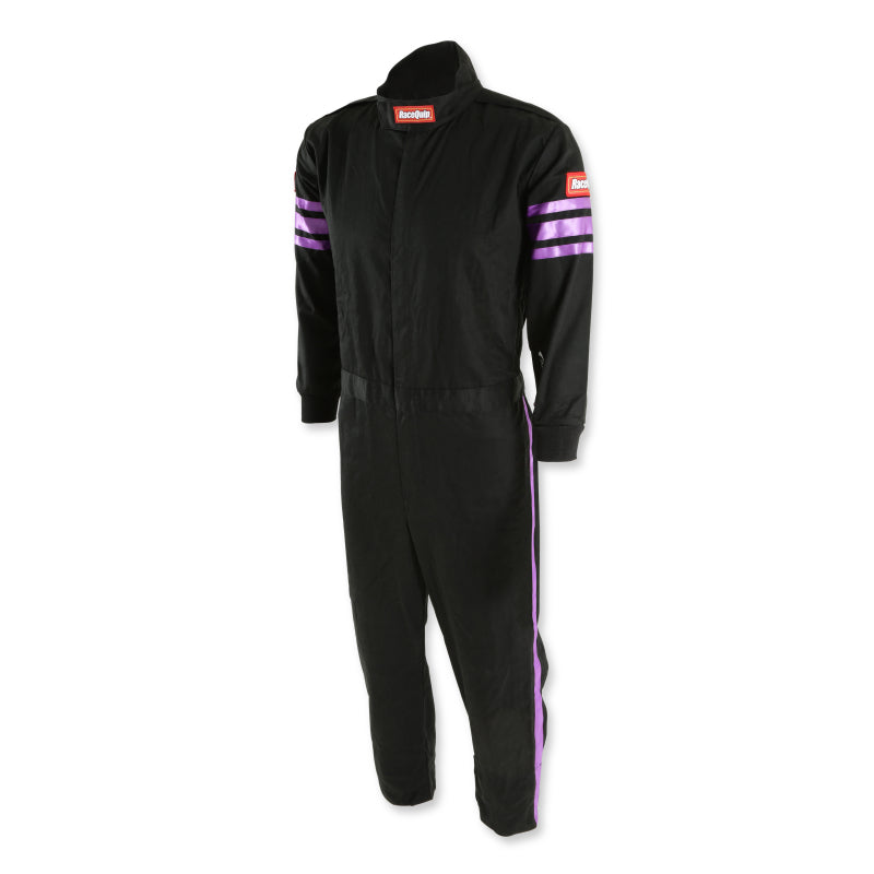 RaceQuip Purple Trim SFI-1 JR. Suit - Kids XSM (view 4)