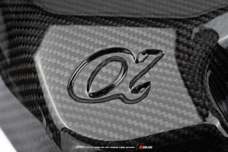 AMS Performance 15-18 BMW M3 / 15-20 BMW M4 w/ S55 3.0L Turbo Engine Carbon Fiber Intake (view 20)