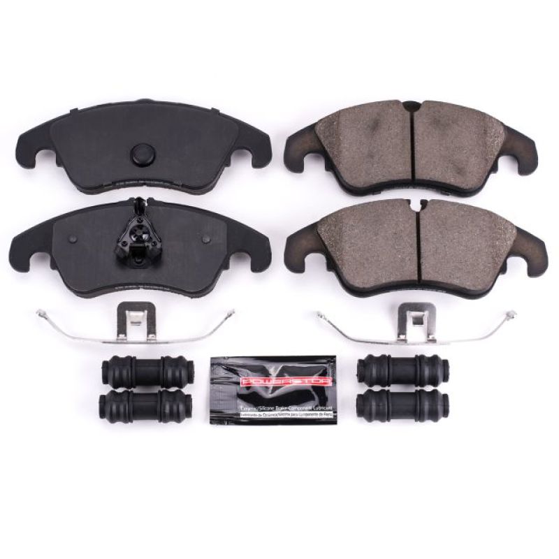 Power Stop 10-16 Audi A4 Front Z23 Evolution Sport Brake Pads w/Hardware Main image
