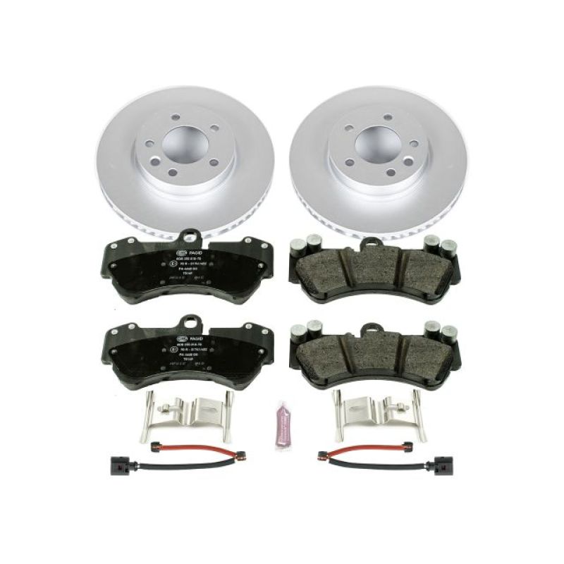 Power Stop 04-06 Porsche Cayenne Front Euro-Stop Brake Kit Main image
