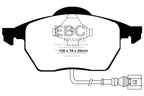 EBC 99-06 Audi TT 1.8 Turbo Ultimax2 Front Brake Pads (view 3)
