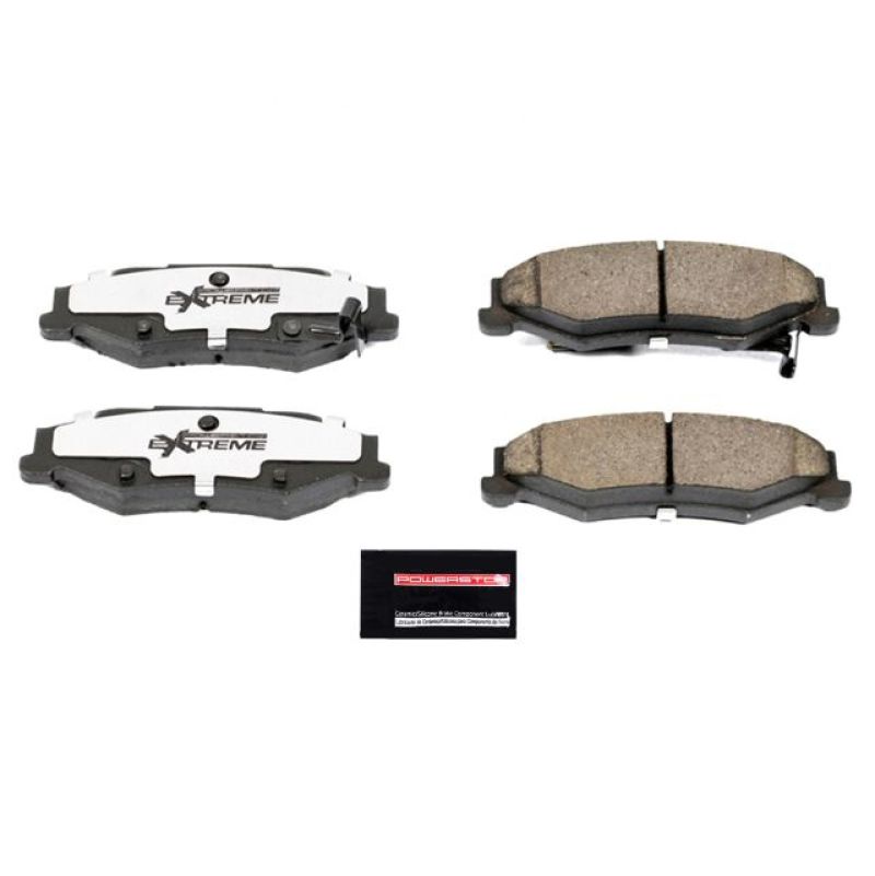 Power Stop 04-09 Cadillac XLR Rear Z26 Extreme Street Brake Pads w/Hardware (view 2)