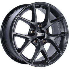 BBS SR 18x8 5x130 ET50 CB71.6 Satin Grey Wheel