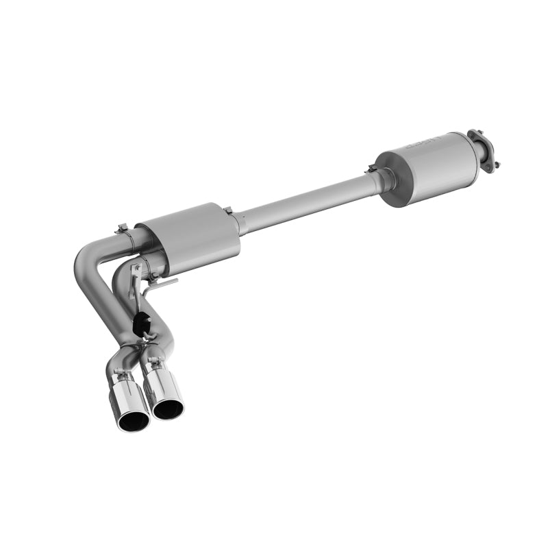 MBRP 15-20 Ford F150 T409 Pre-Axle 4in OD Tips Dual Outlet 3in Cat Back Exhaust (view 2)