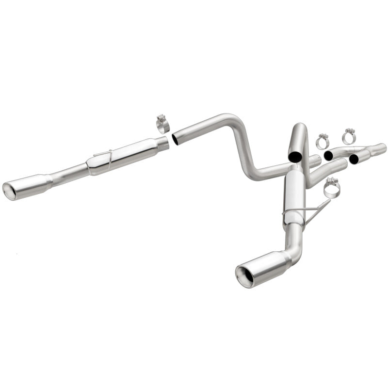 MagnaFlow Sys CB 05-09 Mustang V6 Duals Main image