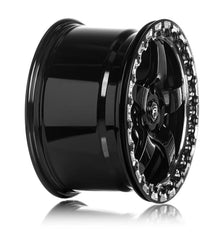 Forgestar D5 Beadlock 17x10 / 5x115 BP / ET30 / 6.6in BS Gloss Black Wheel