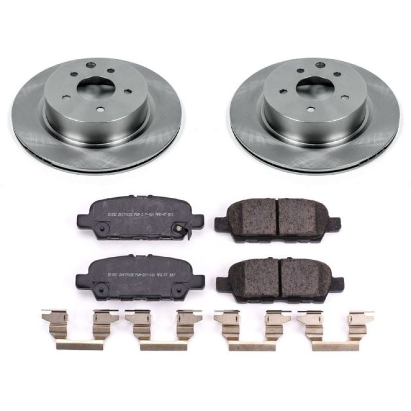 Power Stop 18-19 Nissan 370Z Rear Autospecialty Brake Kit Main image