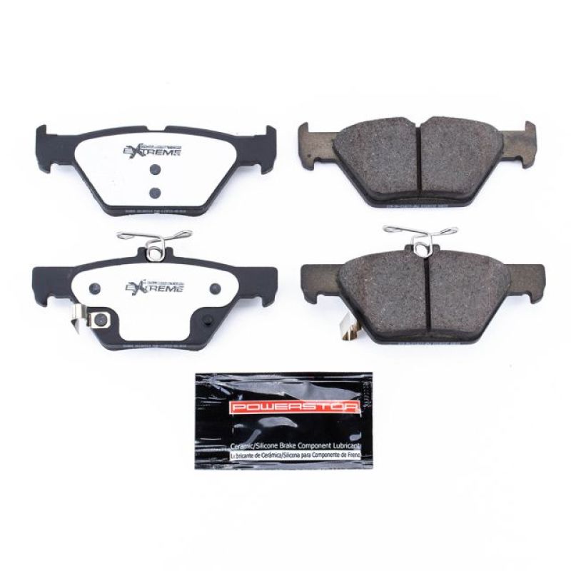 Power Stop 2019 Subaru Ascent Rear Z26 Extreme Street Brake Pads w/Hardware Main image