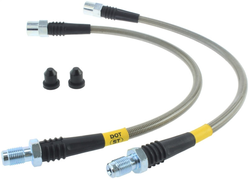 StopTech BMW M5/M6/525/530/545I/550I/745i/750i/750iL/760i/760iLi SS Rear Brake Line Kit Main image