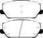 EBC 2019+ Hyundai Veloster (2nd Gen) N 2.0T Bluestuff Front Brake Pads