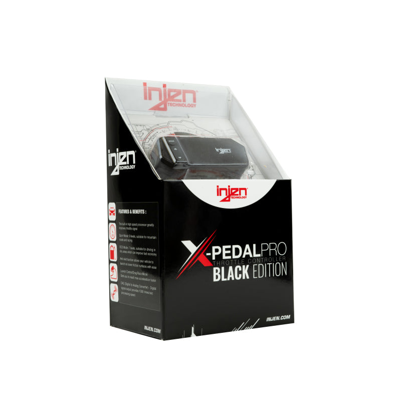 Injen 01-06 BMW M3 3.2L / 15-18 BMW M3 3.0TT X-Pedal Pro Black Edition Throttle Controller Main image