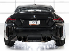 AWE Tuning 23-24 BMW G87 M2 SwitchPath Edition Exhaust - Diamond Black Tips