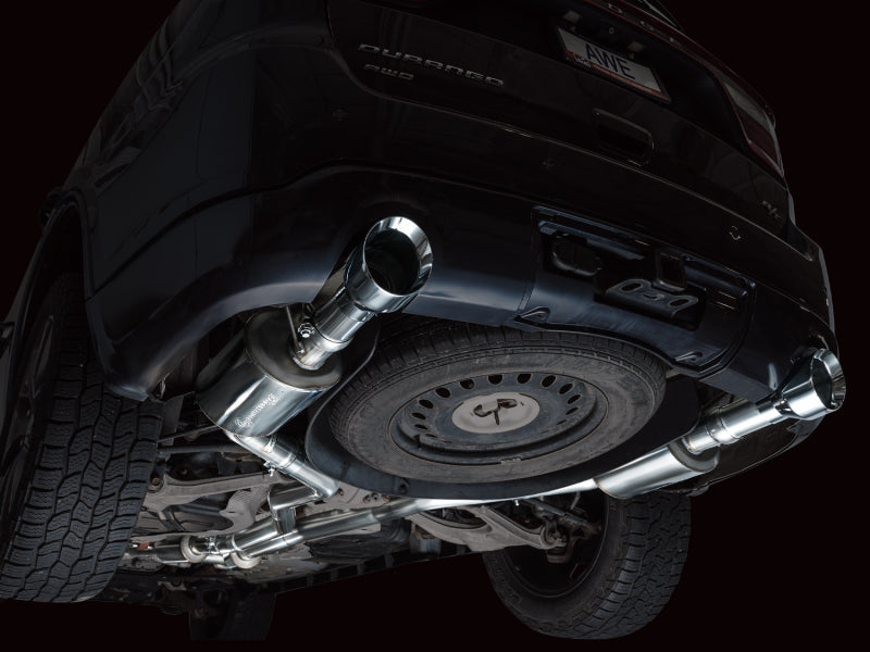AWE Tuning 11-24 Dodge Durango 5.7L Touring Edition Exhaust w/ Chrome Silver Tips (view 7)