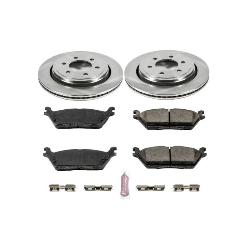 Power Stop 15-17 Ford F-150 Rear Autospecialty Brake Kit Main image
