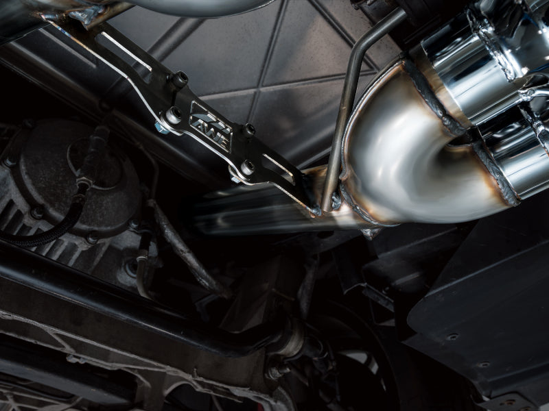 AWE Tuning C6 Chevrolet Corvette Z06/ZR1 Track Edition Axle-Back Exhaust w/ Chrome Silver Tips (view 5)