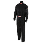 RaceQuip Black SFI-1 1-L Suit - 3XL