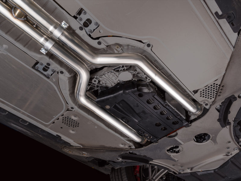 AWE Tuning BMW G90/G99 M5 Touring Edition Cat-Back Exhaust - Chrome Silver Tips (view 13)
