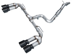 AWE Tuning 22-24 Audi 8Y S3 Track Edition Exhaust - Diamond Black Tips