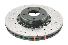 DBA 02-10 WRX / 13+ FR-S / 13+ BRZ Premium Front Drilled & Slotted 5000 Series Rotor w/ Black Hat