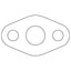 Cometic Ford 59A Flathead V8.031in Fiber Oil Pump Screen Cover - 1945-1948