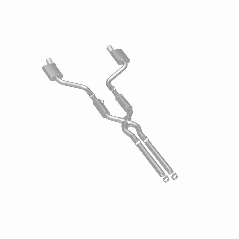 MagnaFlow 11-12 Dodge Charger SRT-8 Hemi Dual Split Rear Exit Stainless Cat-Back Performance Exhaust (view 32)