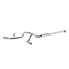 MBRP 2015 Ford F-150 2.7L / 3.5L EcoBoost 2.5in Cat Back Dual Side Split Alum Exhaust System (view 2)